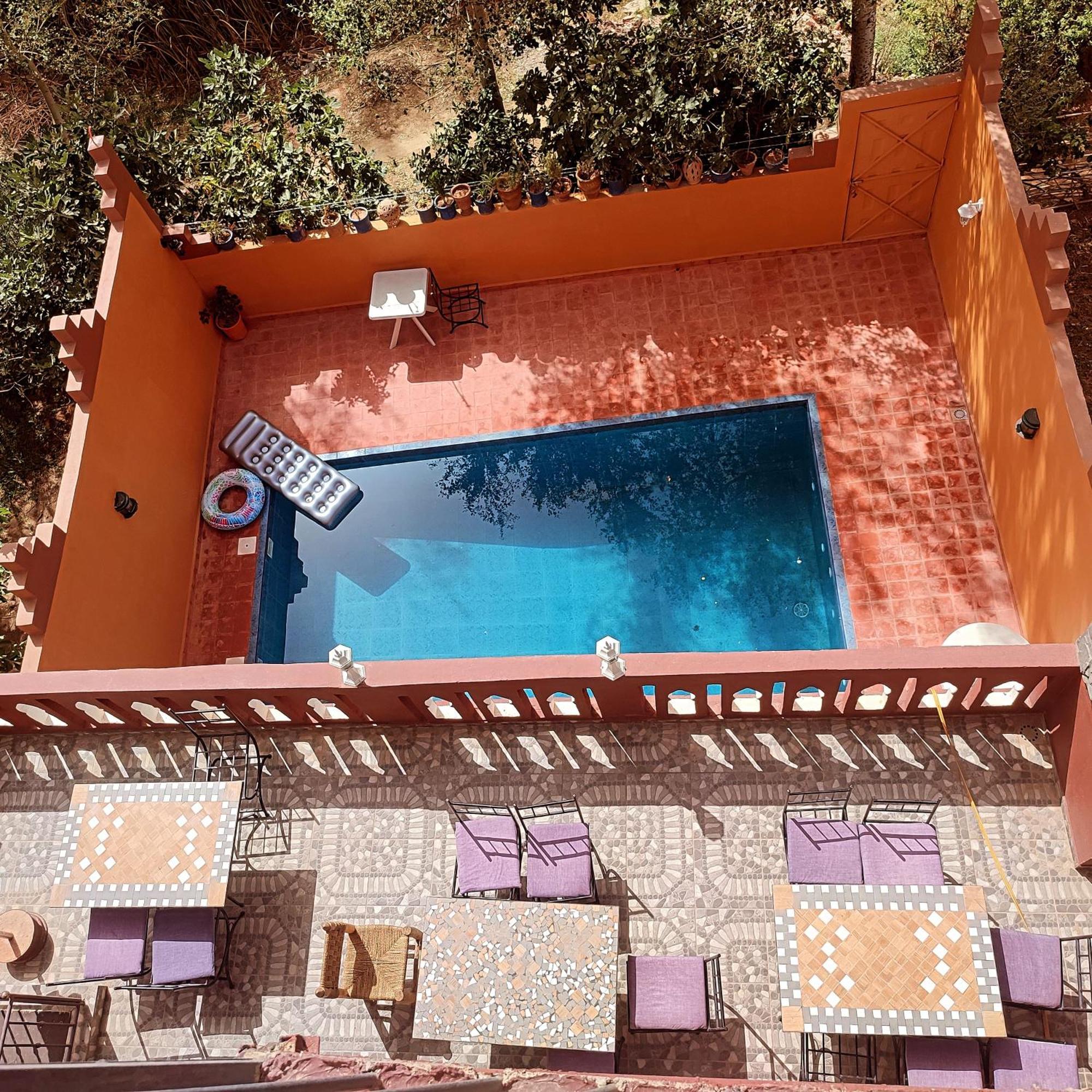 Auberge De La Riviere Du Dades Boumalne Dış mekan fotoğraf